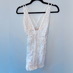 Tobi White Lace Dress